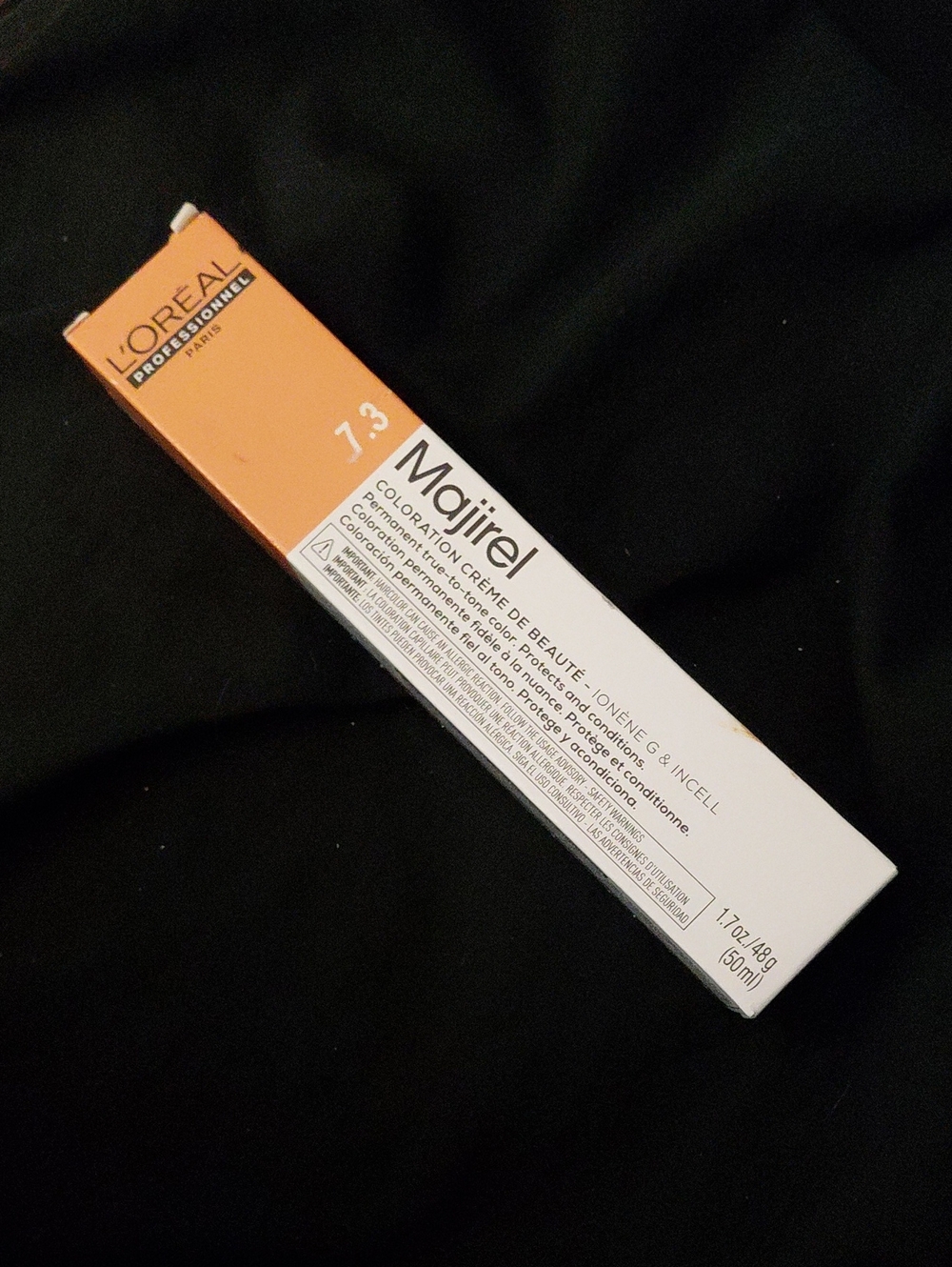 Majirel 7.3 Golden Blonde Professional LOreal Hair Color Cream